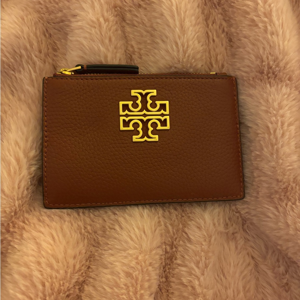 Tory Burch Tan Leather Wallet